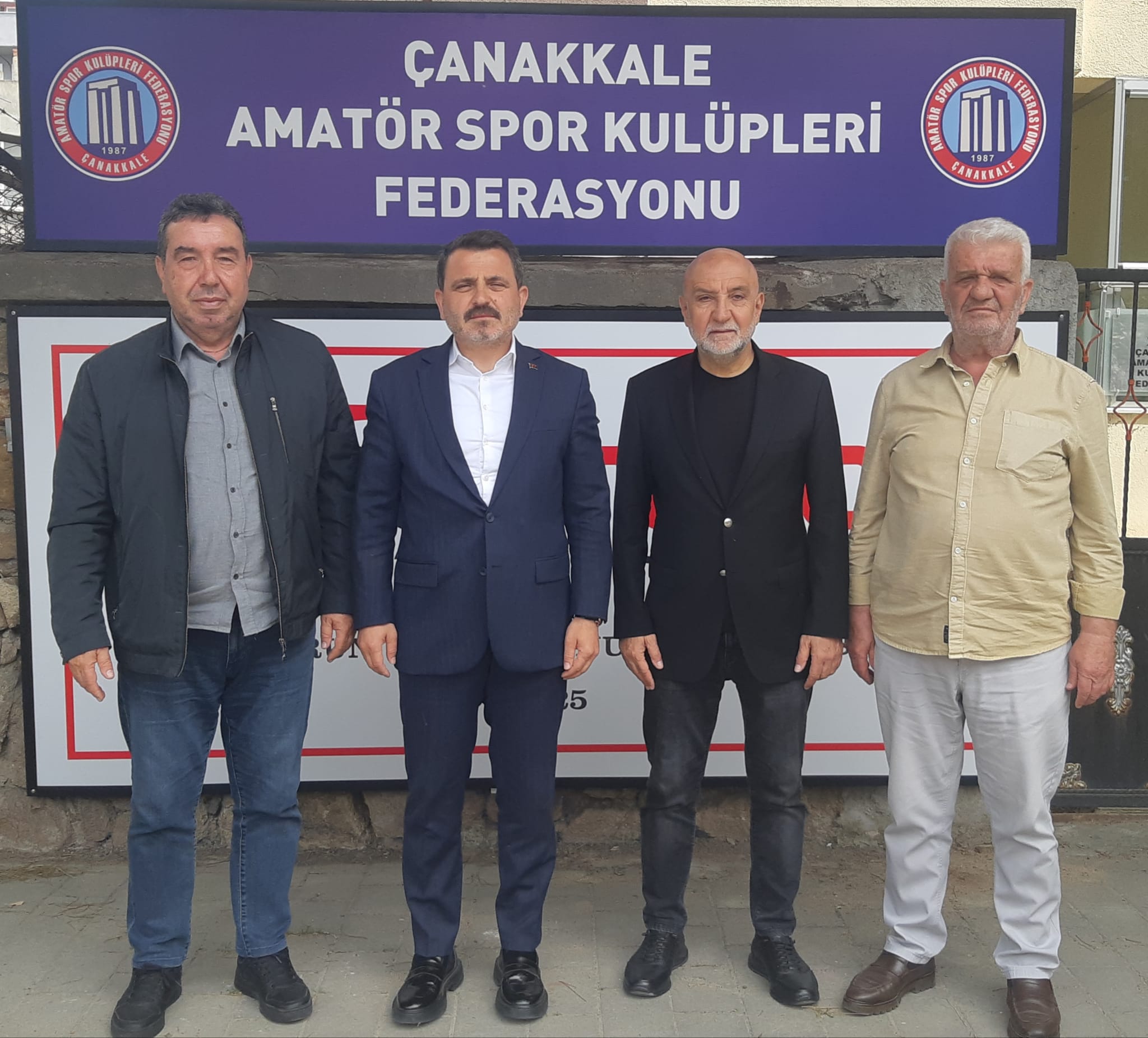 TARİHİ ALAN BAŞKANIMIZ İSMAİL KAŞDEMİR FEDERASYONUMUZU ZİYARET ETTİ