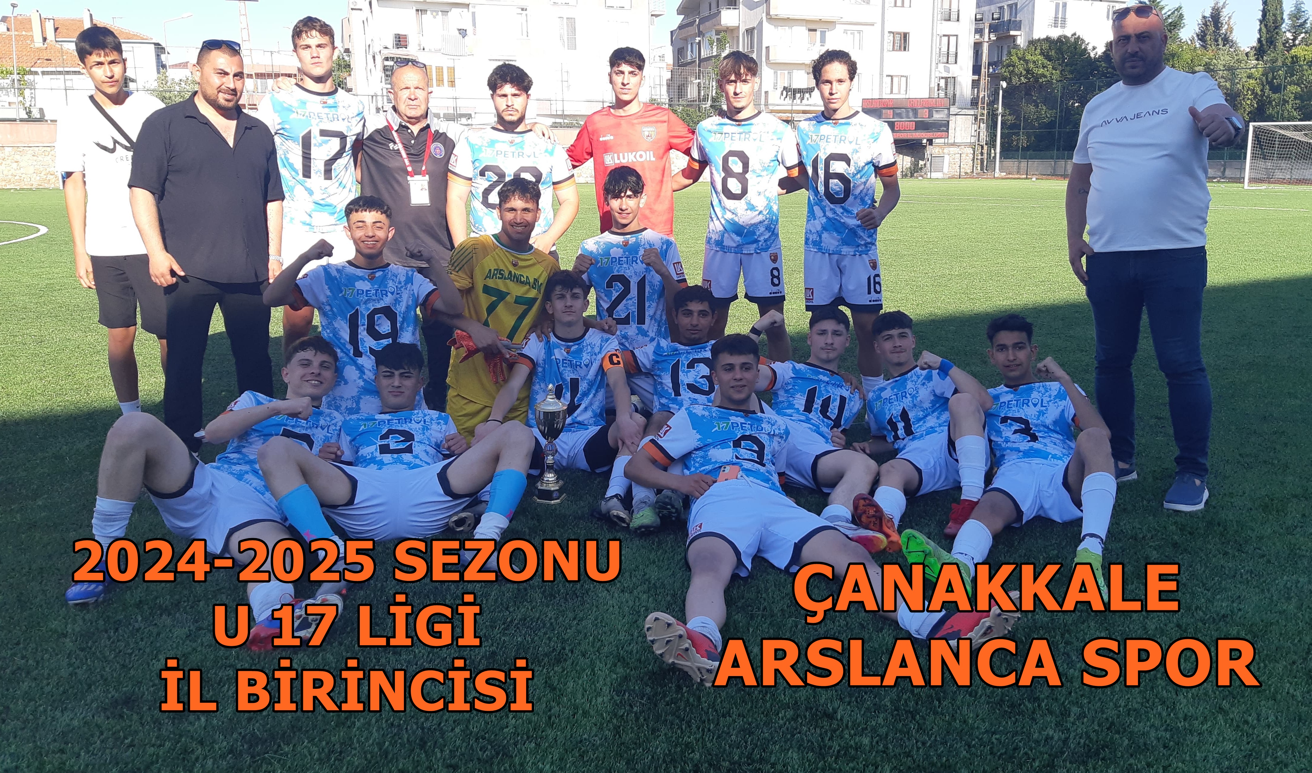 2024-2025 SEZONU  U 17 LİGİ İL BİRİNCİSİ ÇANAKKALE ARSLANCA SPOR OLDU