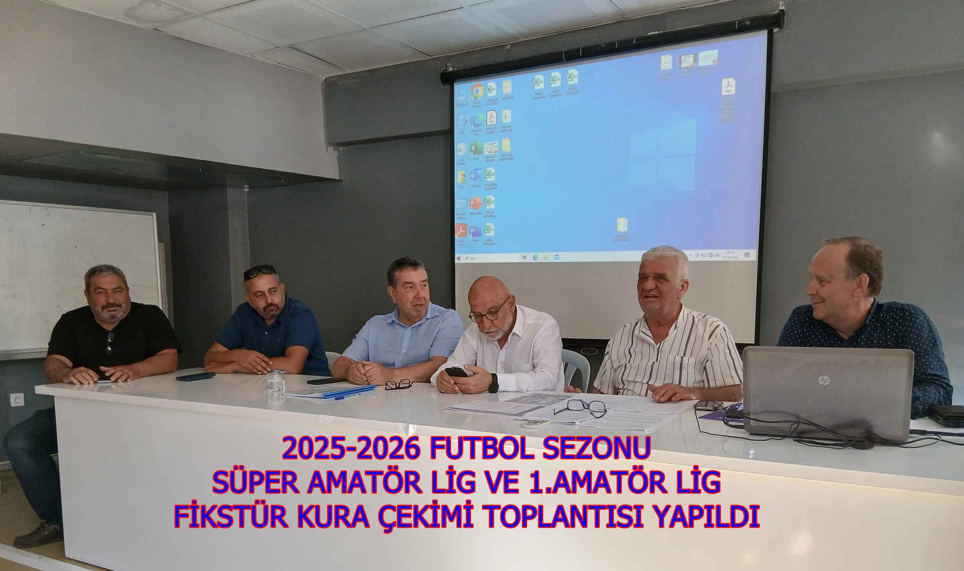 2025-2026 SEZONU BÜYÜKLER SÜPER AMATÖR LİG VE BÜYÜKLER 1.AMATÖR LİG FİKSTÜR KURA ÇEKİMİ YAPILDI